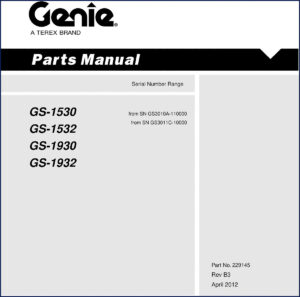 genie gs, genie manual