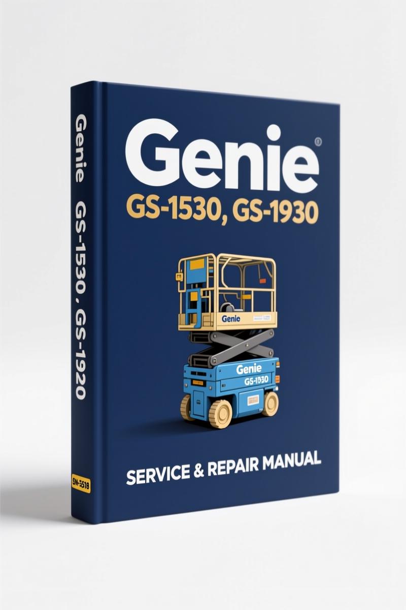 genie gs, genie manual