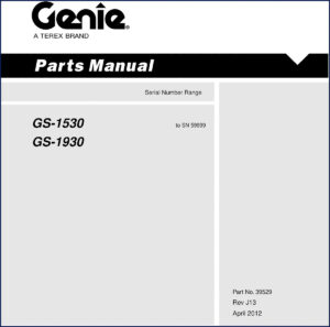 genie gs, genie manual
