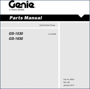 genie gs, genie manual