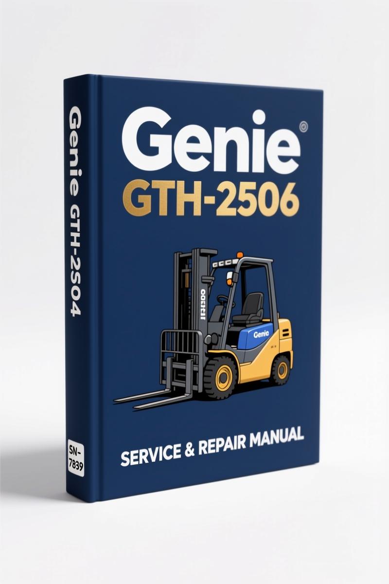 genie gth, genie manual