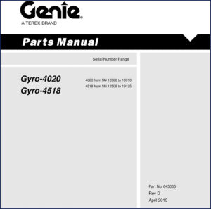 genie gyro, genie manual