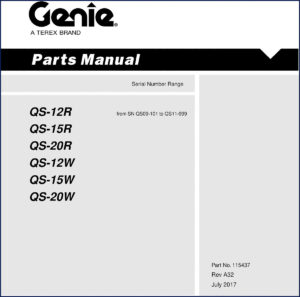 genie qs, genie manual