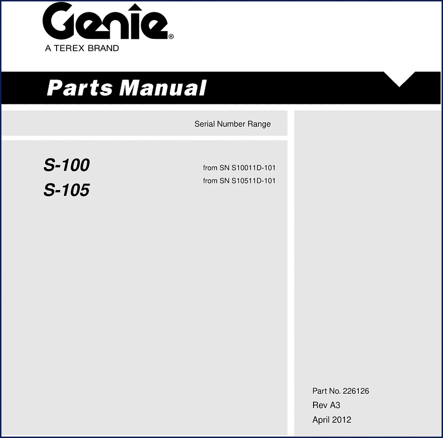 genie s, genie manual