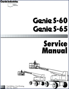 genie s, genie manual