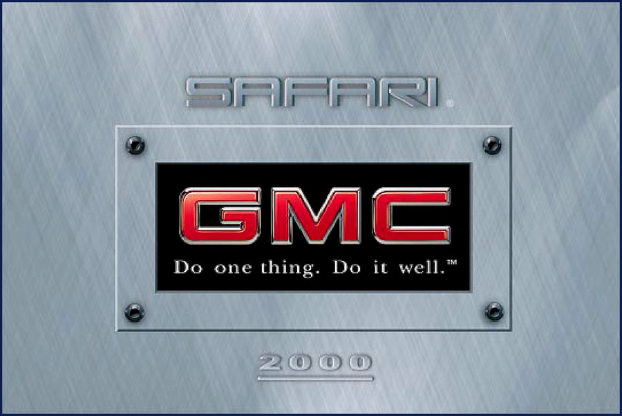 gmc safari 1999 user manual, gmc manual, gmc safari