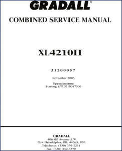 gradall xl4210ii 2006 service manual, gradall service manual, gradall xl4210ii