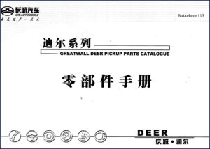 greatwall deer parts catalog, greatwall parts catalog, greatwall deer