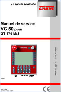 grimme vc 50 gt 170 m/s service manual, grimme service manual, grimme vc