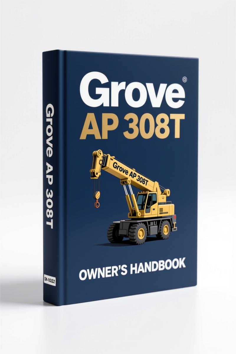 grove ap 308t 1997 operators manual, grove manual, grove ap