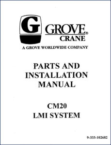 grove cm20 installation manual, grove manual, grove cm20