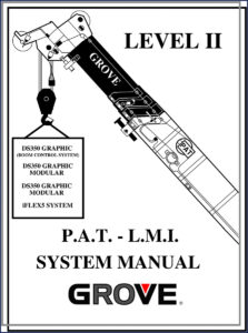 grove ds350, iflex5 technical manual, grove manual, grove ds350,