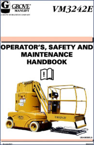 grove vm3242e operators manual, grove manual, grove vm3242e