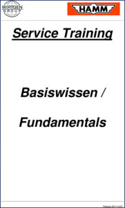 hamm compactors 2011 training manual, hamm manual, hamm compactors