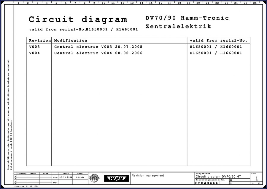 hamm dv70/90 wiring diagram, hamm wiring diagram, hamm dv70/90