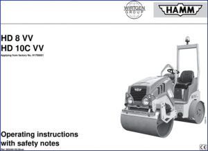 hamm hd 8 vv hd 10c vv 2009, hamm manual, hamm hd