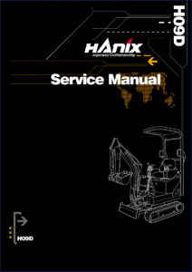 hanix h09d service manual, hanix service manual, hanix h09d