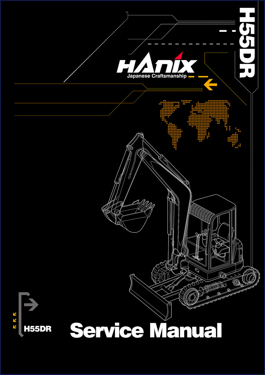 hanix h55dr service manual, hanix service manual, hanix h55dr