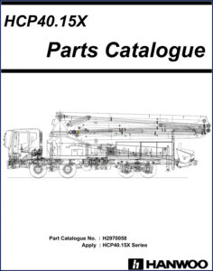 hanwoo hcp40.15x parts catalog, hanwoo parts catalog, hanwoo hcp40.15x
