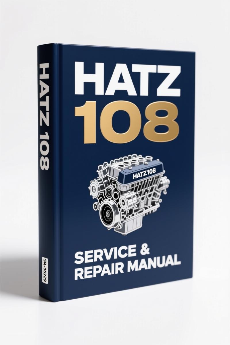 hatz 108 parts catalog, hatz parts catalog, hatz 108