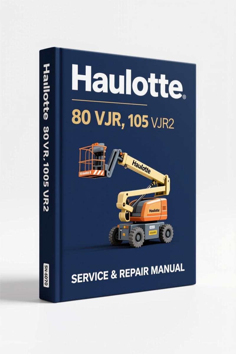 haulotte 80 vjr 105 vjr2 service manual, haulotte service manual, haulotte 80