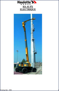 haulotte ha 41 px 2006 training manual, haulotte manual, haulotte ha
