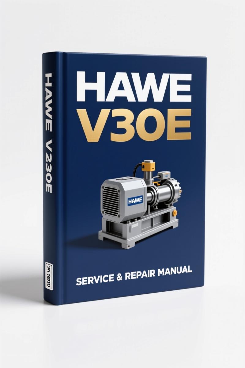hawe v30e 2006 technical manual, hawe manual, hawe v30e