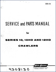 hein, hein-werner manual