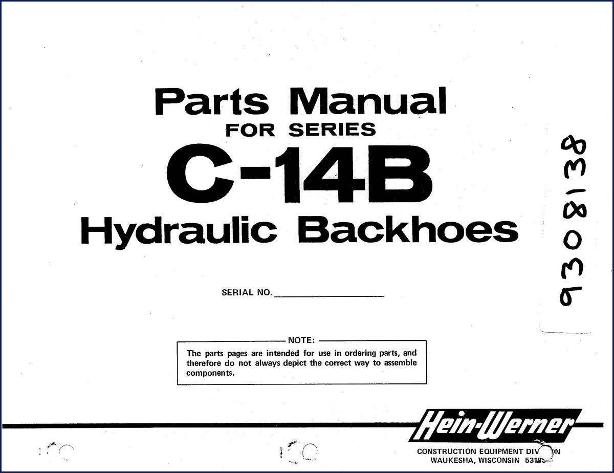 hein, hein-werner manual