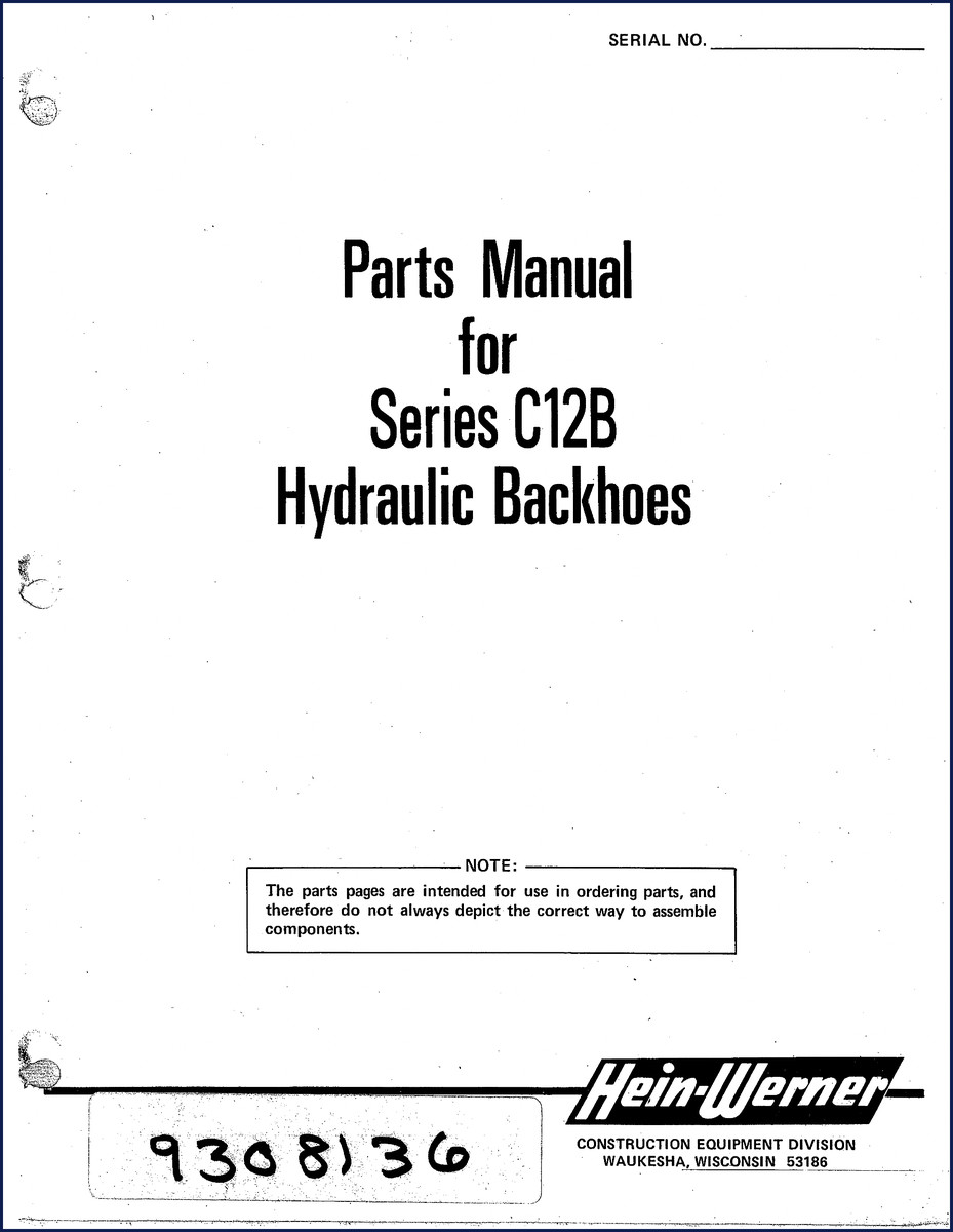 hein, hein-werner manual