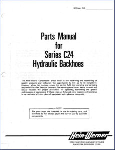 hein, hein-werner manual