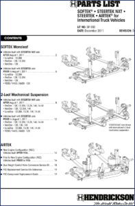 hendrickson lonestar, prostar, transtar, 9200, 9400 2011 parts, hendrickson parts catalog, hendrickson lonestar,