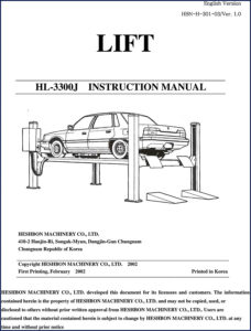 heshbon machinery hl, heshbon machinery manual, heshbon machinery machinery