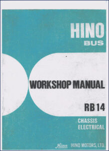 hino rb 14 workshop manual, hino workshop manual, hino rb