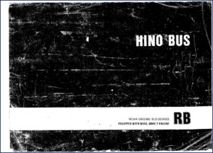 hino rb technical manual, hino manual, hino rb