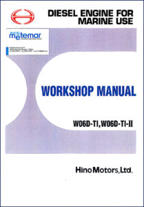 hino w06d, hino manual