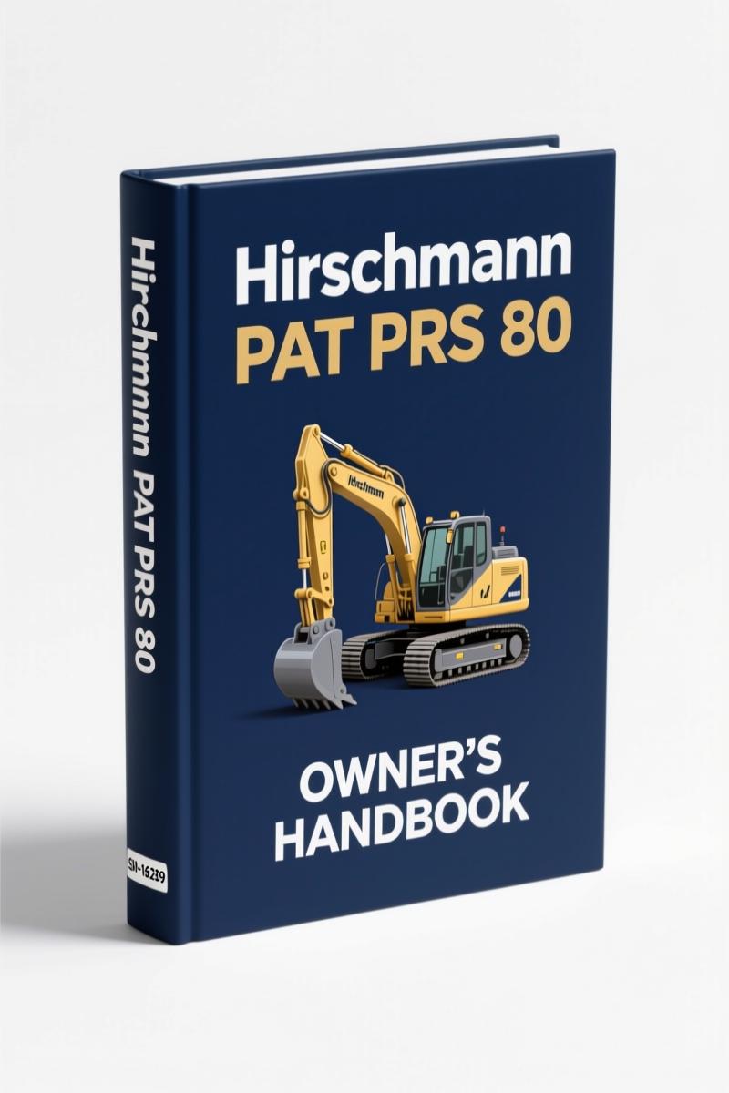 hirschmann pat prs 80 2005 operators manual, hirschmann manual, hirschmann pat