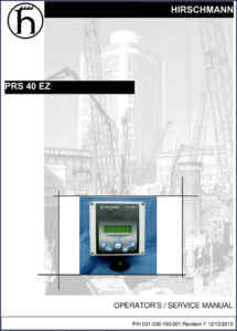hirschmann prs 40 ez 2010 operators manual, hirschmann manual, hirschmann prs