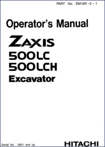 fiat, fiat-hitachi manual