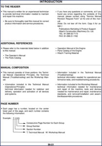 fiat, fiat-hitachi manual