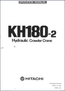 fiat hitachi kh180, fiat hitachi manual, fiat hitachi hitachi