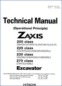 hitachi sumitomo 200, 210, 200lc, 210h, 210lch technical, hitachi sumitomo manual, hitachi sumitomo sumitomo