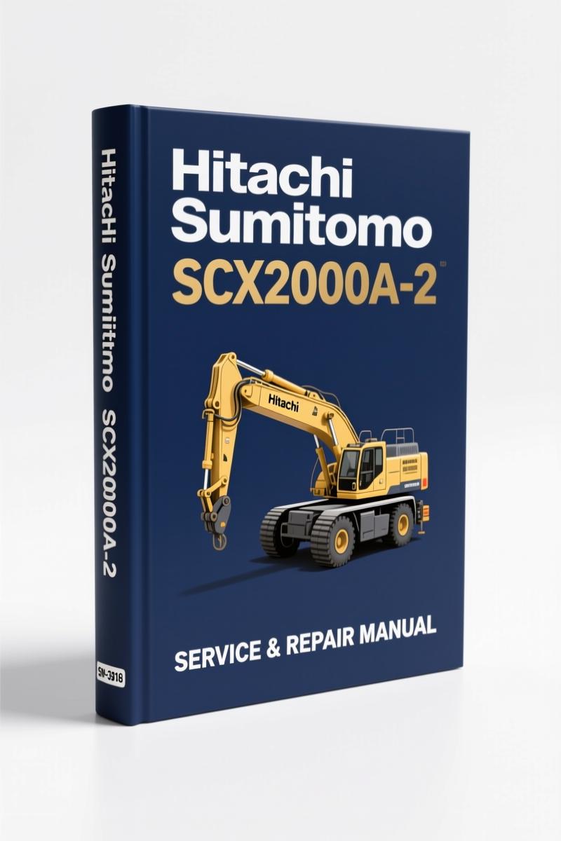 hitachi sumitomo scx2000a, hitachi sumitomo manual, hitachi sumitomo sumitomo