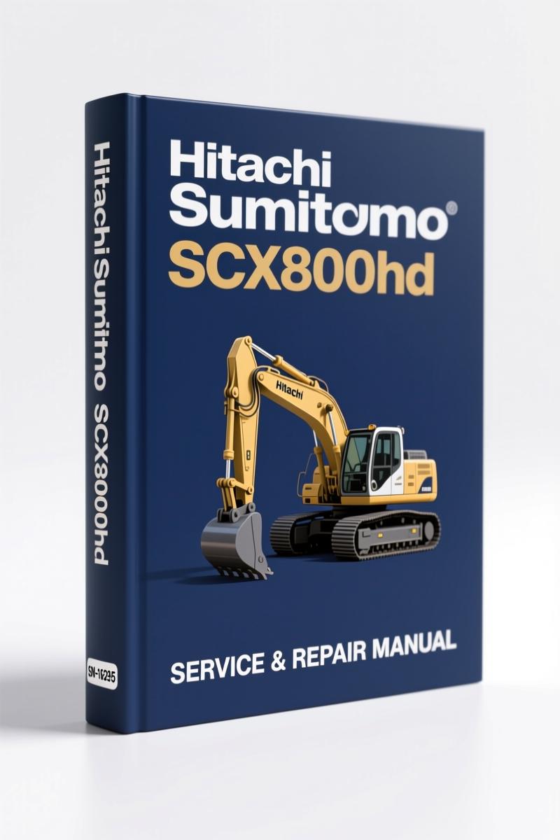 hitachi sumitomo scx800hd technical manual, hitachi sumitomo manual, hitachi sumitomo sumitomo