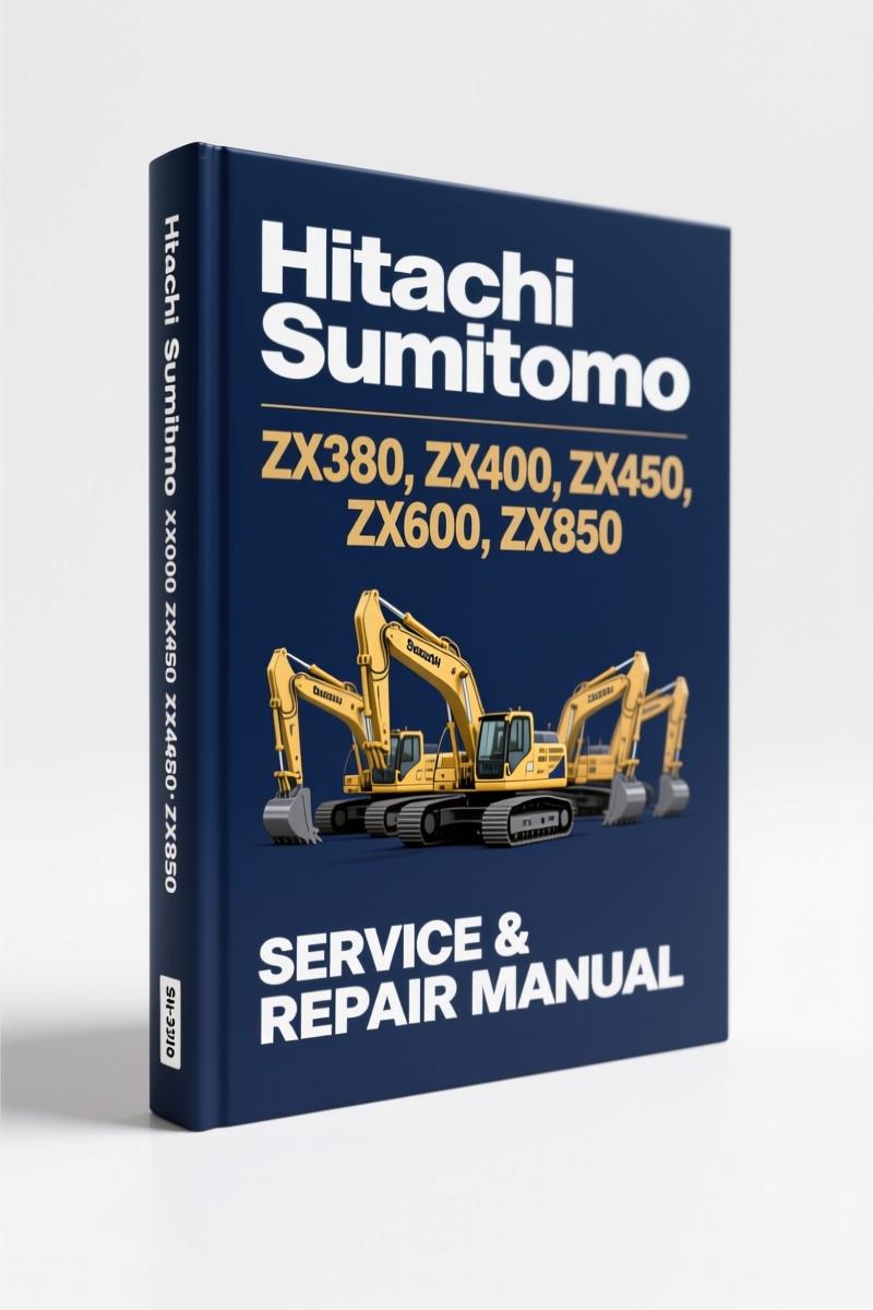 hitachi sumitomo zx380 zx400 zx450 zx600 zx850 technical, hitachi sumitomo manual, hitachi sumitomo sumitomo