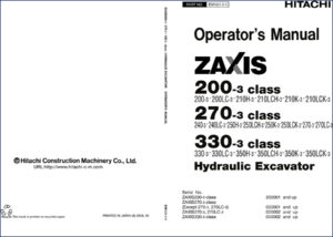 fiat, fiat-hitachi manual