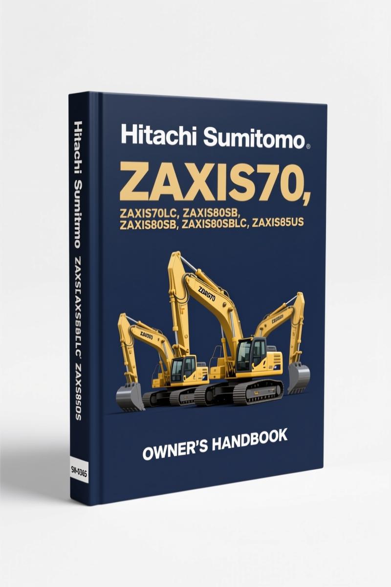 hitachi sumitomo zaxis70 operators manual 2006, hitachi sumitomo manual, hitachi sumitomo sumitomo