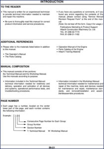 fiat, fiat-hitachi manual