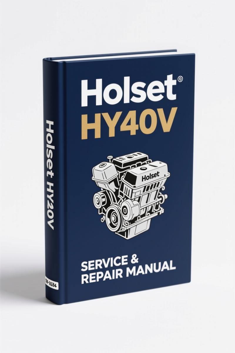 holset hy40v 2007 service manual, holset service manual, holset hy40v