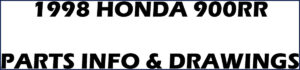 1998 honda 900rr parts catalog, honda parts catalog, honda honda
